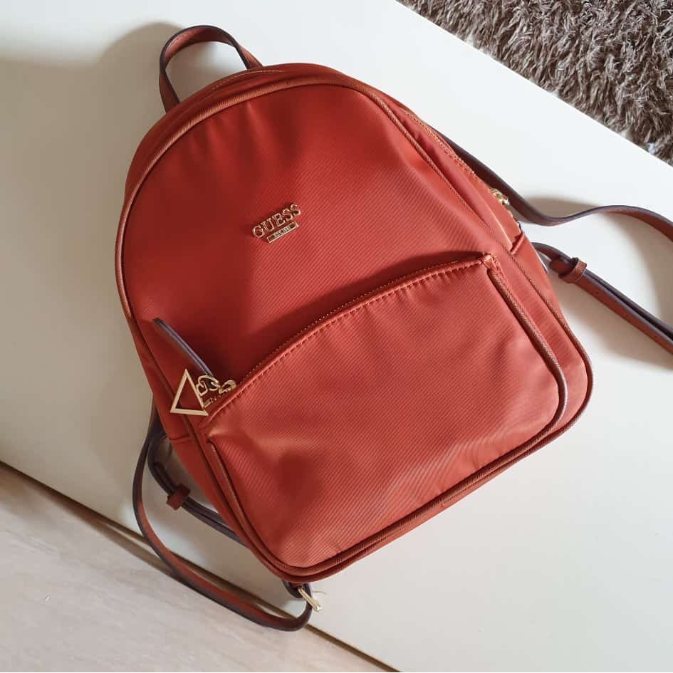 guess nylon backpack
