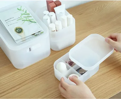 Muji Inspired Organizers Containers, Stackable, Minimalist - Small