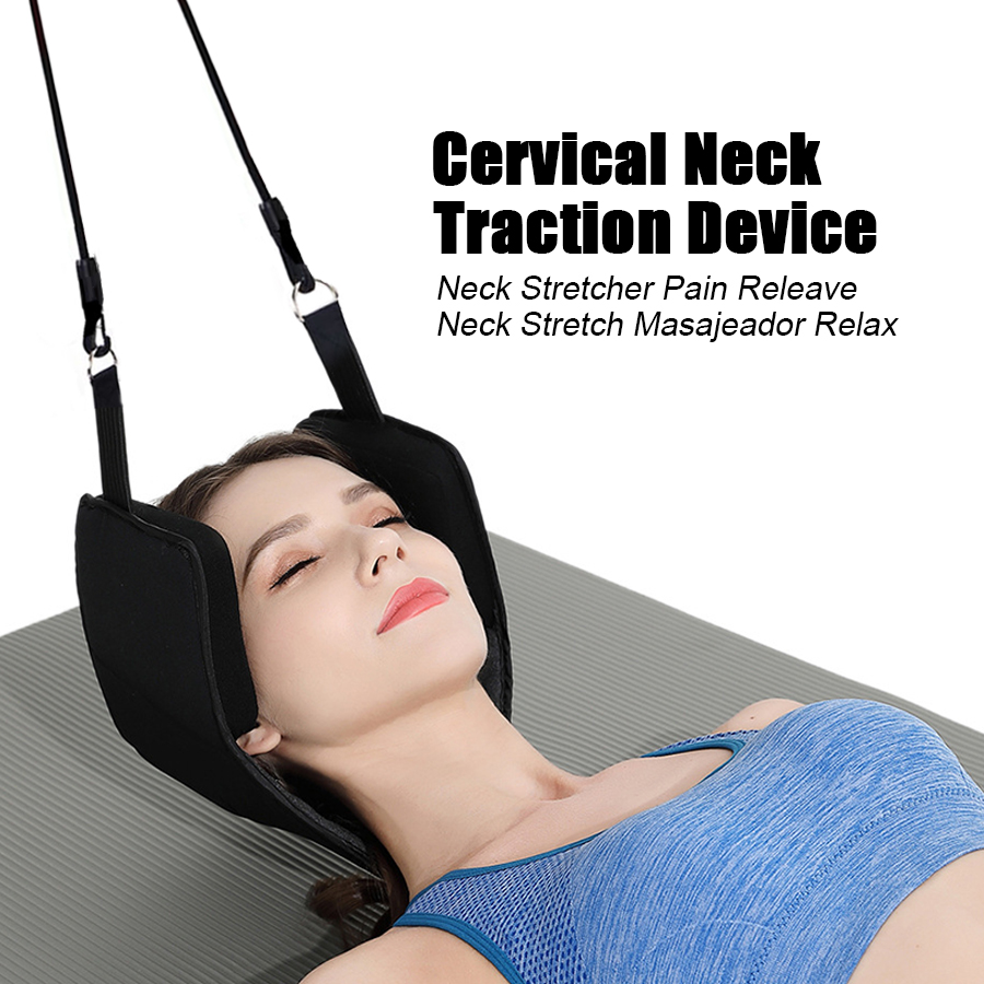 Neck Traction Device Over Door For Home Use, Portable Stretcher Hammock