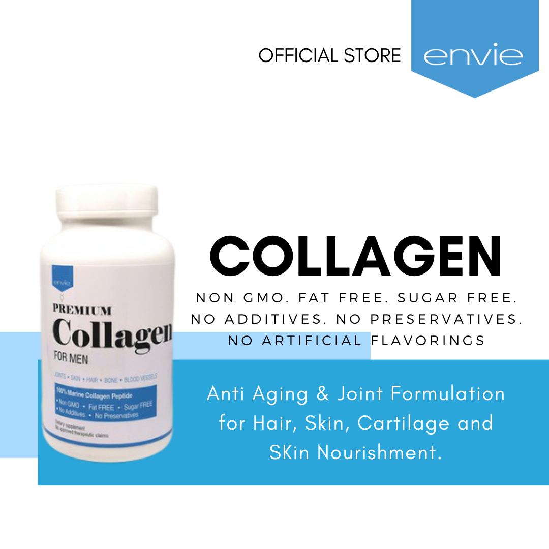 Envie Powdered Collagen for Men Weight 100 grams Pure Marine