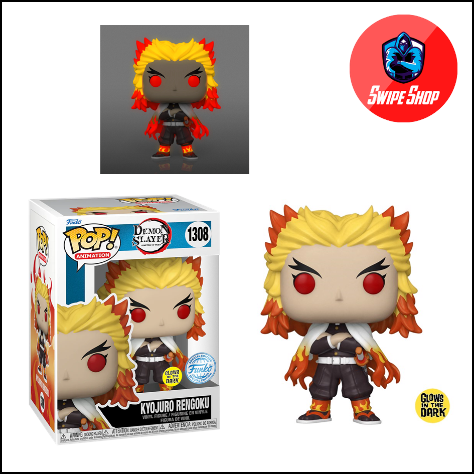 Funko Pop Kyojuro Rengoku Glow Demon Slayer Exclusive | Lazada PH