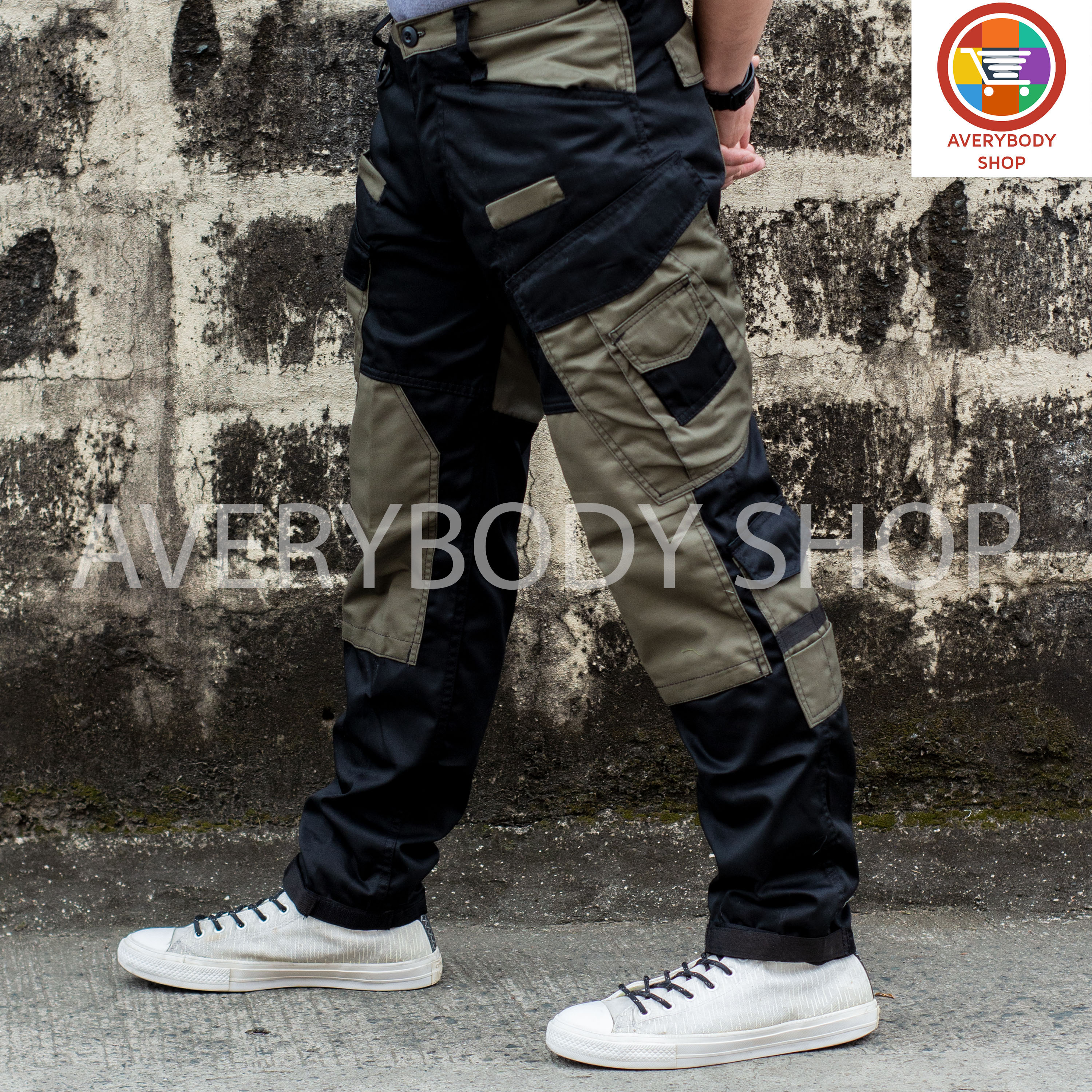 Black Cargo Tactical Pants