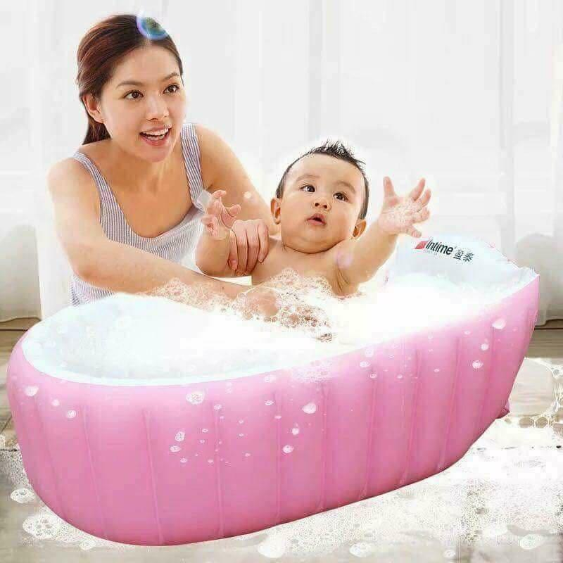 Intime Plastic Baby Inflatable YT226A Bath Tub (Blue) review and price