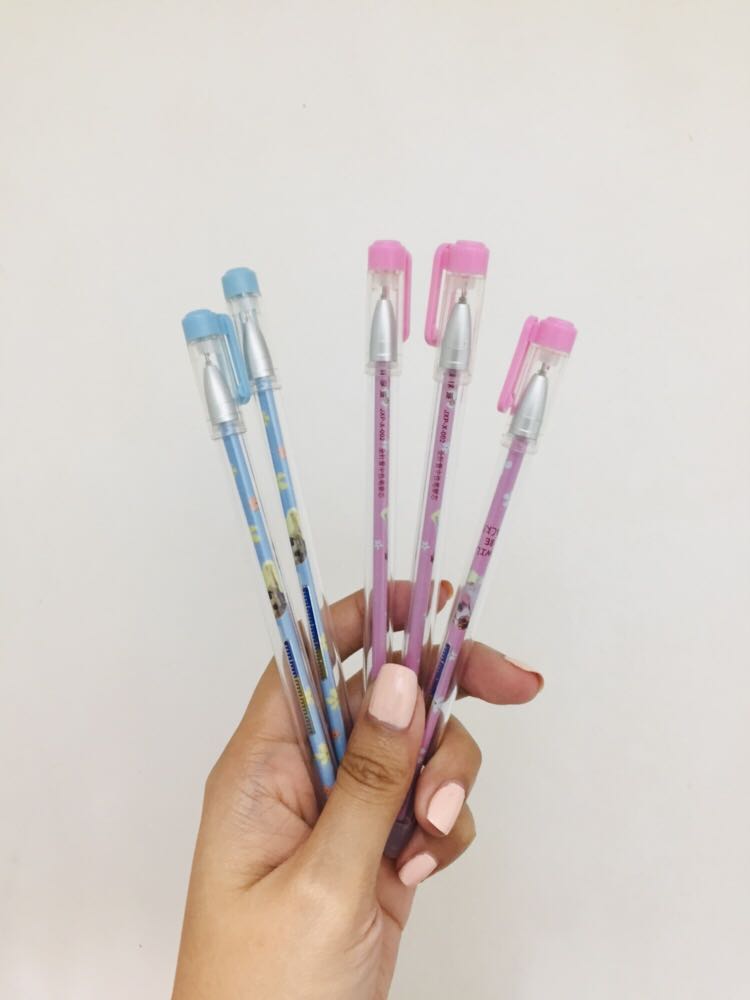 Erasable Ballpen / Refillable Ballpen assorted colors with eraser Lazada PH