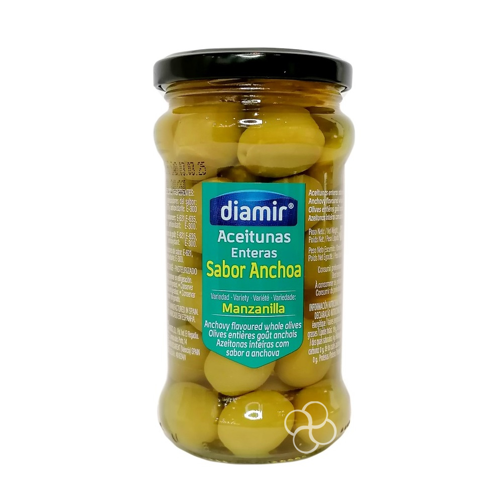 Diamir Anchovy Flavored Wholes Olives 314mL Lazada PH