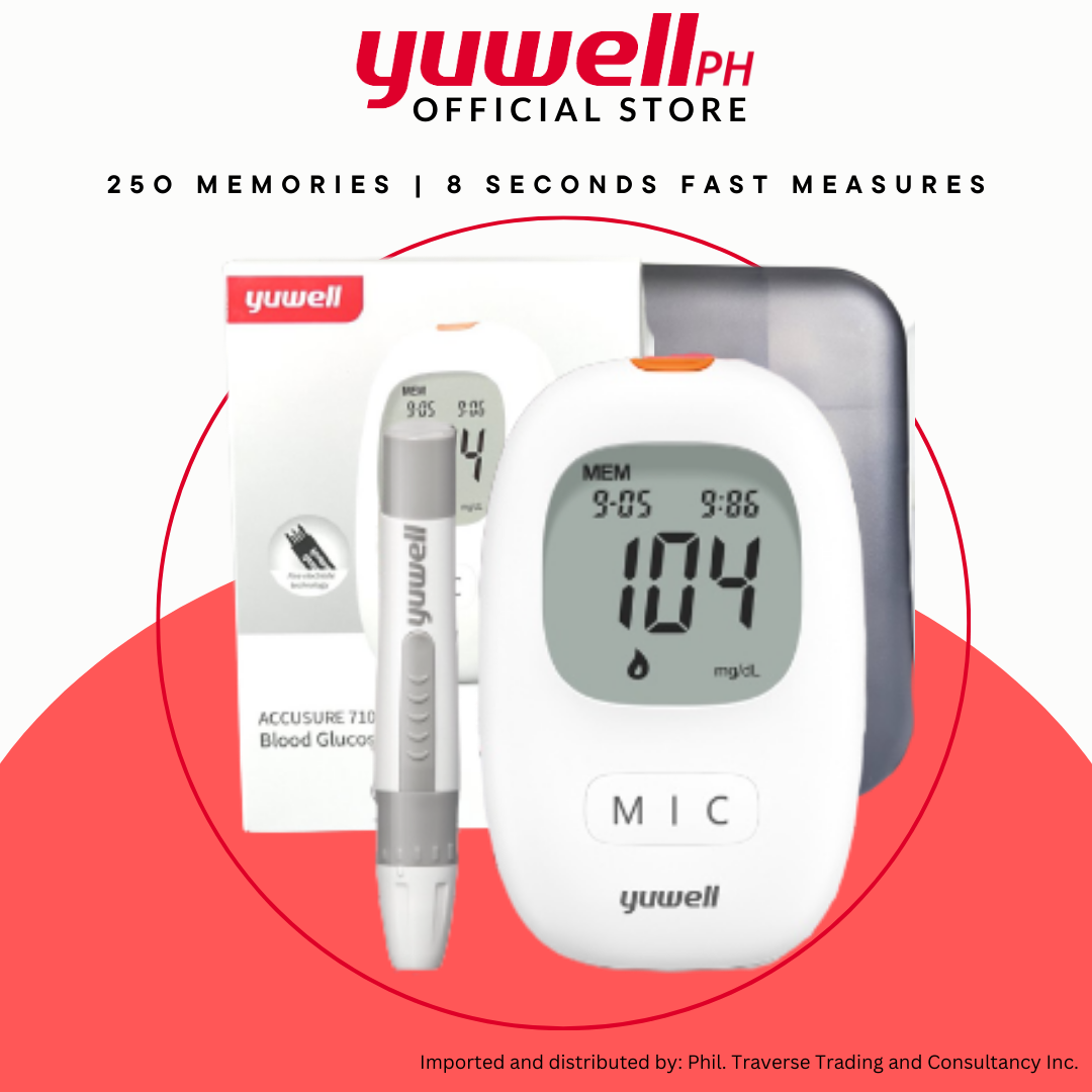 Yuwell Blood Glucose Meter (710) Lazada PH