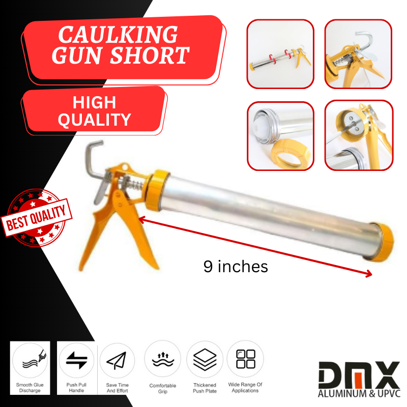 DMX Silicon Sausage CAULKING Gun SHORT 9'' Lazada PH