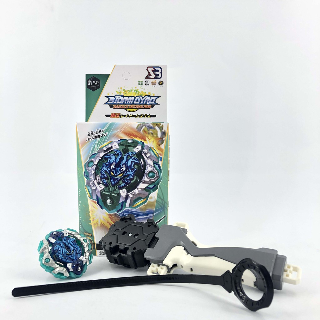 BeyBlade Spinning top Storm Gyro Dazzle Detonation with launcher Toys