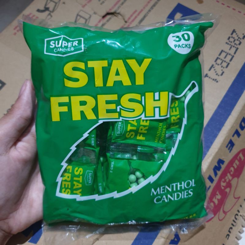 STAY FRESH MINT CANDY 30 PCS / PACK 1990's Candy TRY NOW! Lazada PH