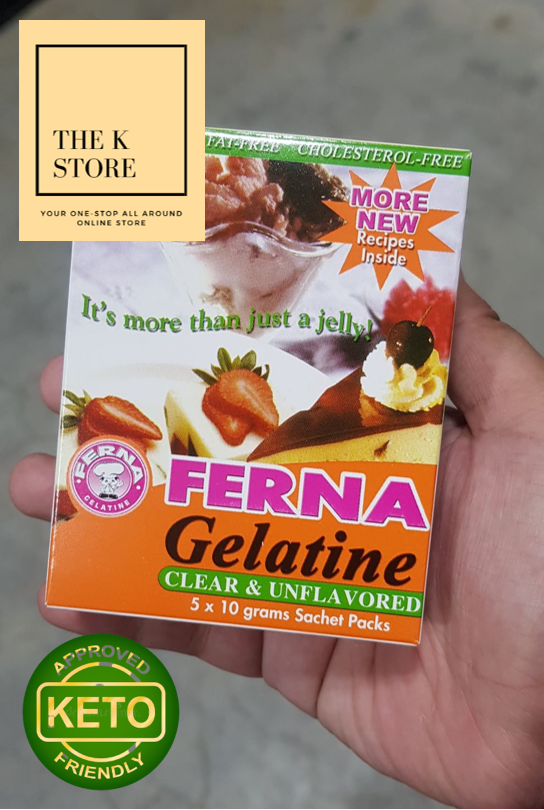 FERNA UNFLAVORED GELATINE (LOW CARB & KETO FRIENDLY) Lazada PH
