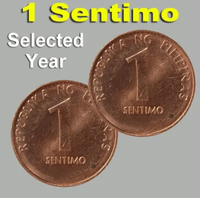 1 Sentimo Coin Various Year - Select Year You Wants - collectibles - 1c BSP 1995 to 2017