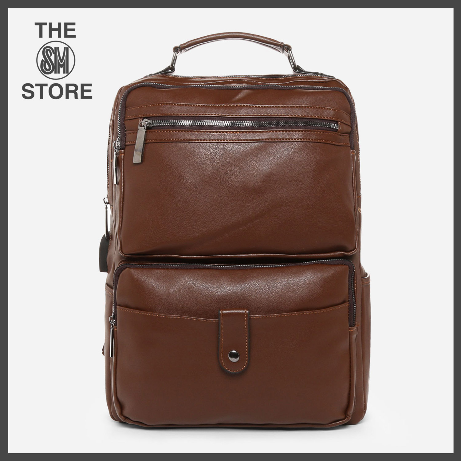 salvatore mann leather backpack
