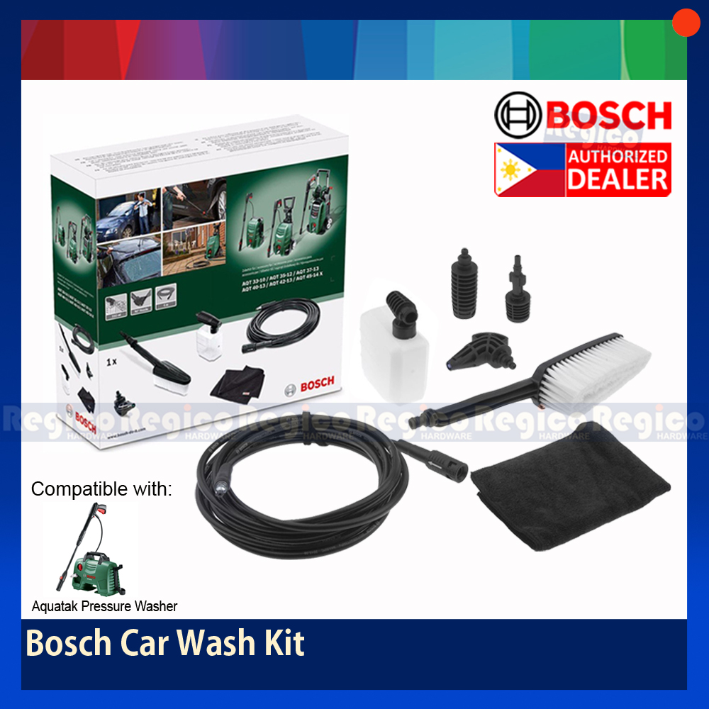 Bosch Car Wash Kit for AQT Pressure Washer Regico Hardware Lazada PH