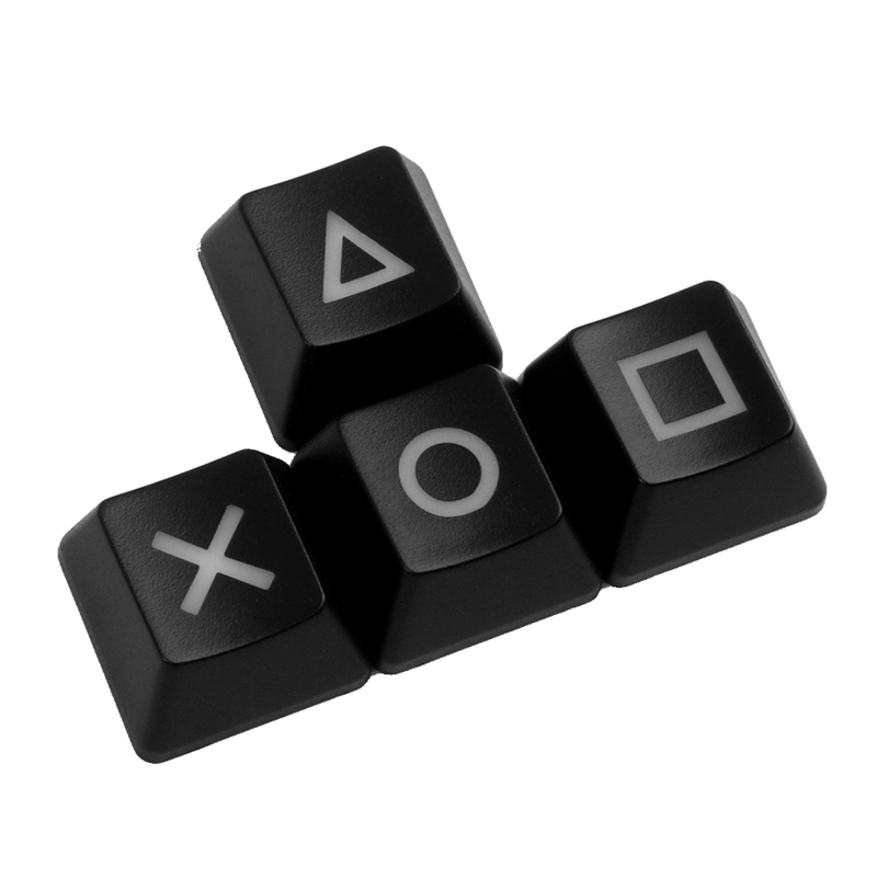 Keys cap up down ,mechanical keyboard pbt keycap ps4 button key wasd dye sub tech r4 r3 r2 r1