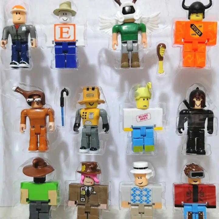 12 In 1 Roblox Toy Action Figure Doll Building Blocks Characters Cod Jb2 Shop Lazada Ph - lmad roblox toy