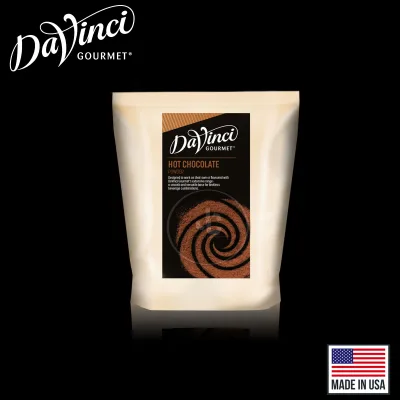 DaVinci™ Imported Davinci Hot Chocolate Flavor Powder Net Weight: 1kg | Use for: Hot & Cold Beverages | Davinci Powder Drinks | Davinci Products