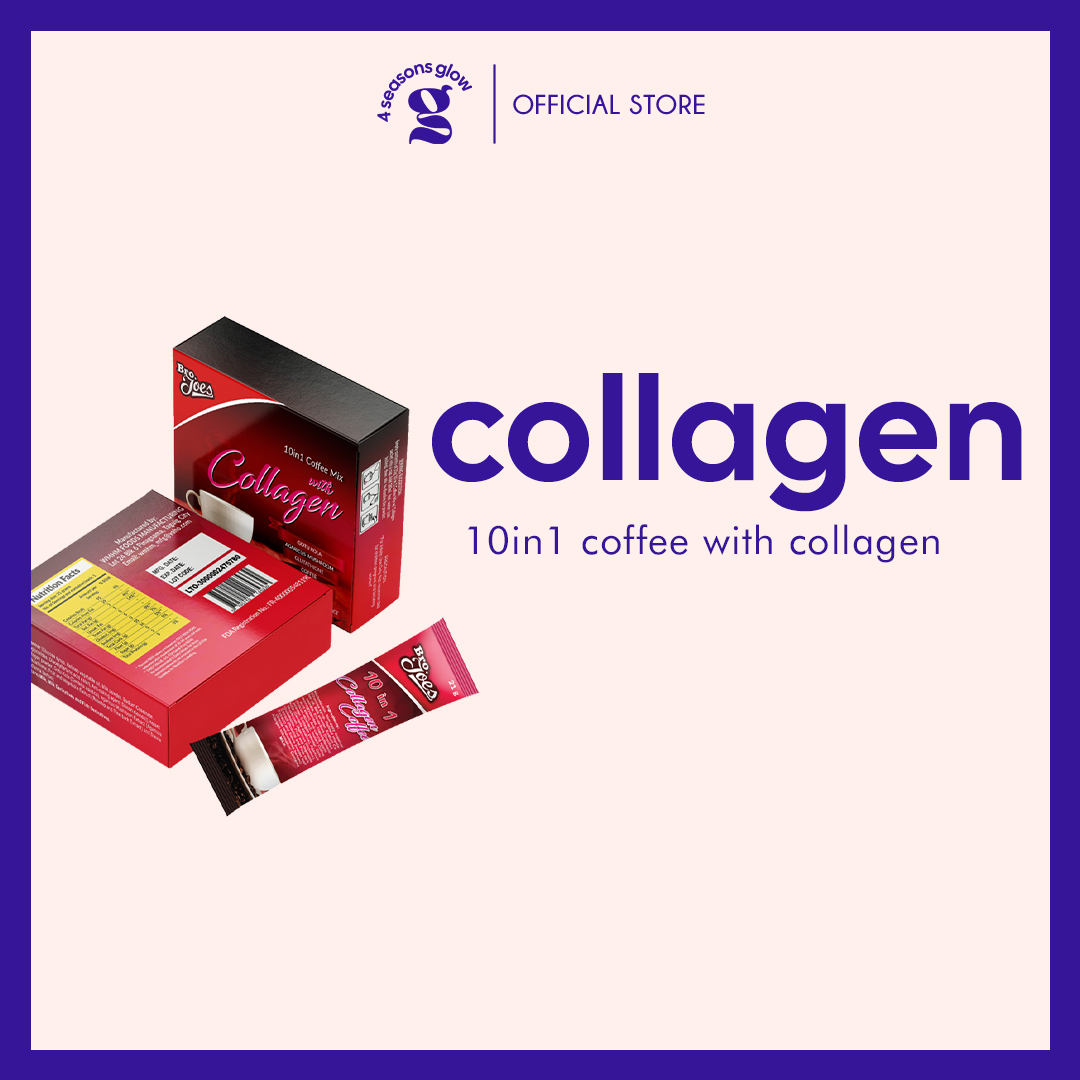 Bro. Joe's Collagen Coffee 10 in 1 (1box 10 sachet) With Glutathione