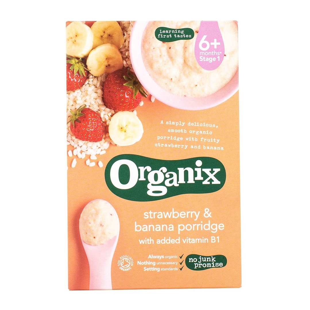 organix baby porridge 4 months