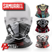Samurai Half Face Tube Mask | Stylish | Comfortable | Bike | Rider | Motorcycle