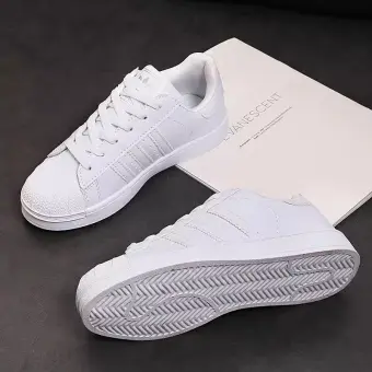 adidas white couple shoes