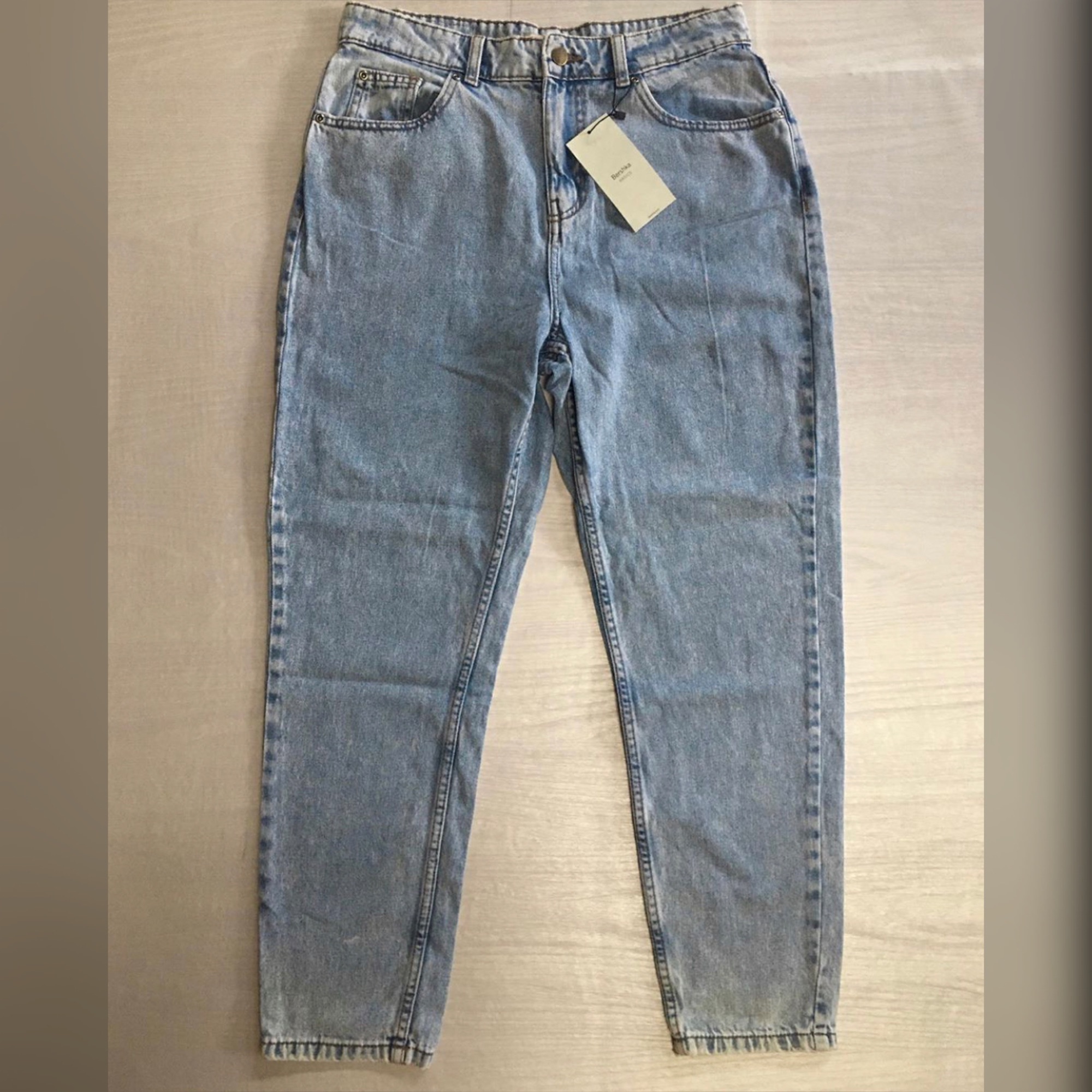 bershka mom jeans review