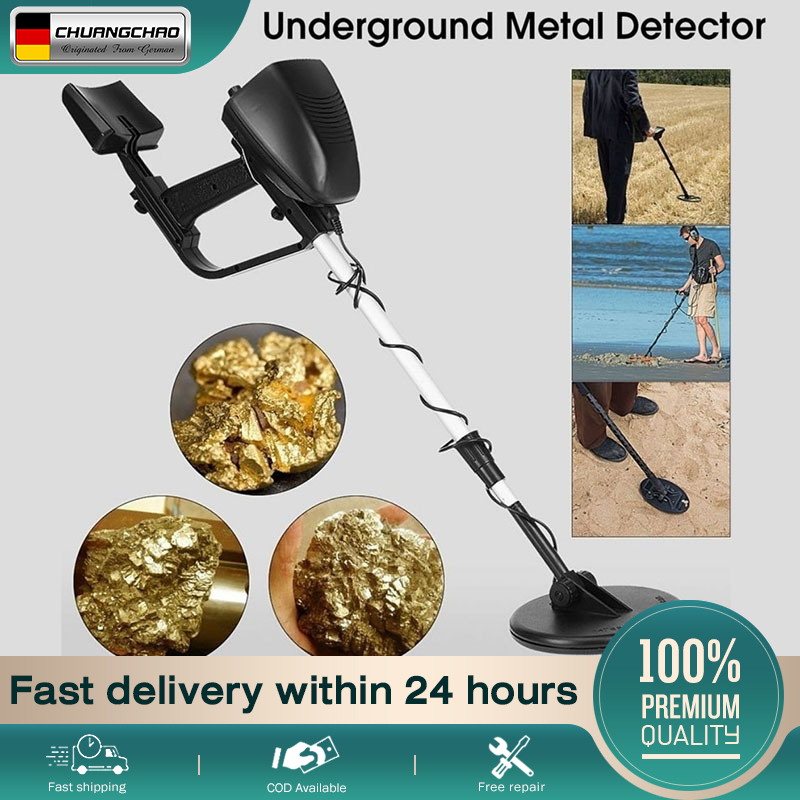 Metal Detector Waterproof Coil Gold Detector Submersible Metal Finder with  USB Cable for Treasure Searching 計測、検査