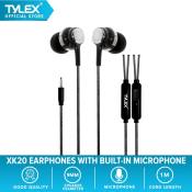 TYLEX X-K20 Universal Color Fashion Stereo Earphones with Mic