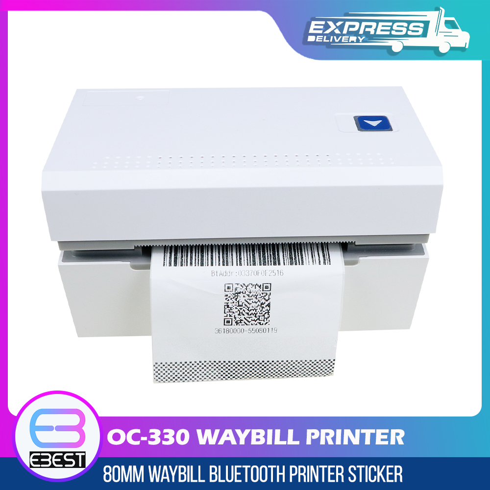 Waybill Label Printer OC330 80mm Waybill Bluetooth Printer Cheaper
