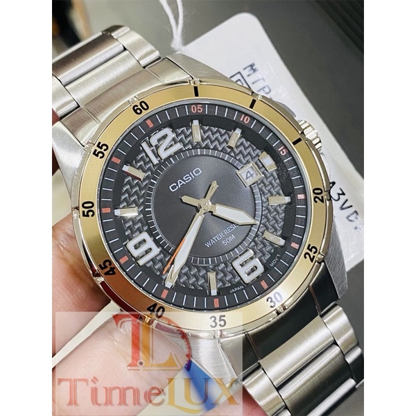 CASIO MENS SILVER MTP 1291D 1A3 Lazada PH