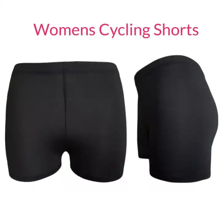 black bike shorts women