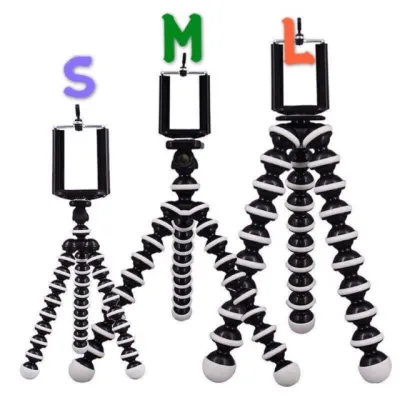 Hot Sale 100- Original Lucky Gorilla Pod 3 Size Octopus Flexible Tripod Stand For Camera w- Free Phone Holder