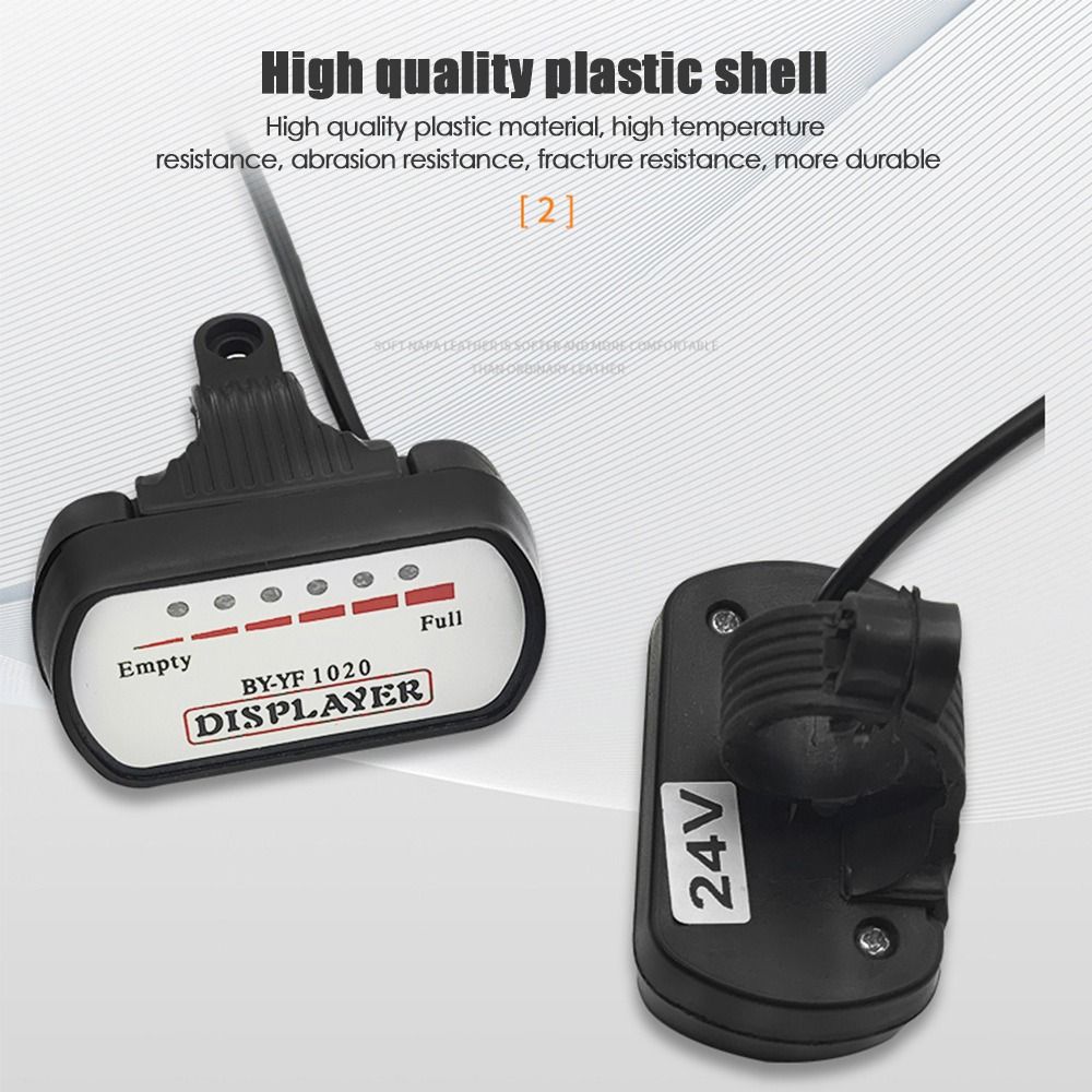 Universal Scooter E-Bike Voltmeter Power Display Battery Capacity Indicator Meter Tester Electrical Motorcycles Accessories