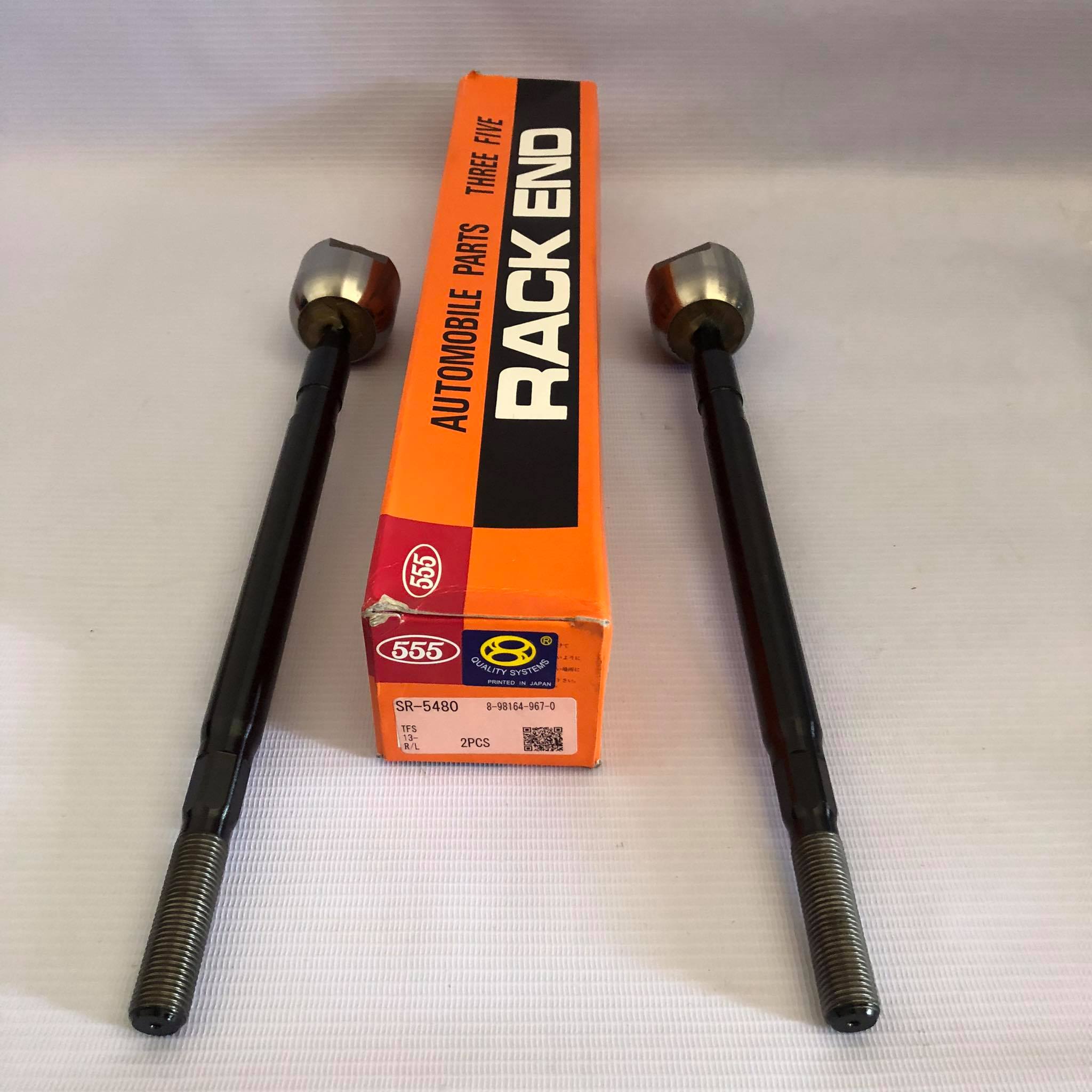 ORIGINAL/GENUINE 555 RACK END FOR ISUZU DMAX, MUX 20132020 PAIR (SR