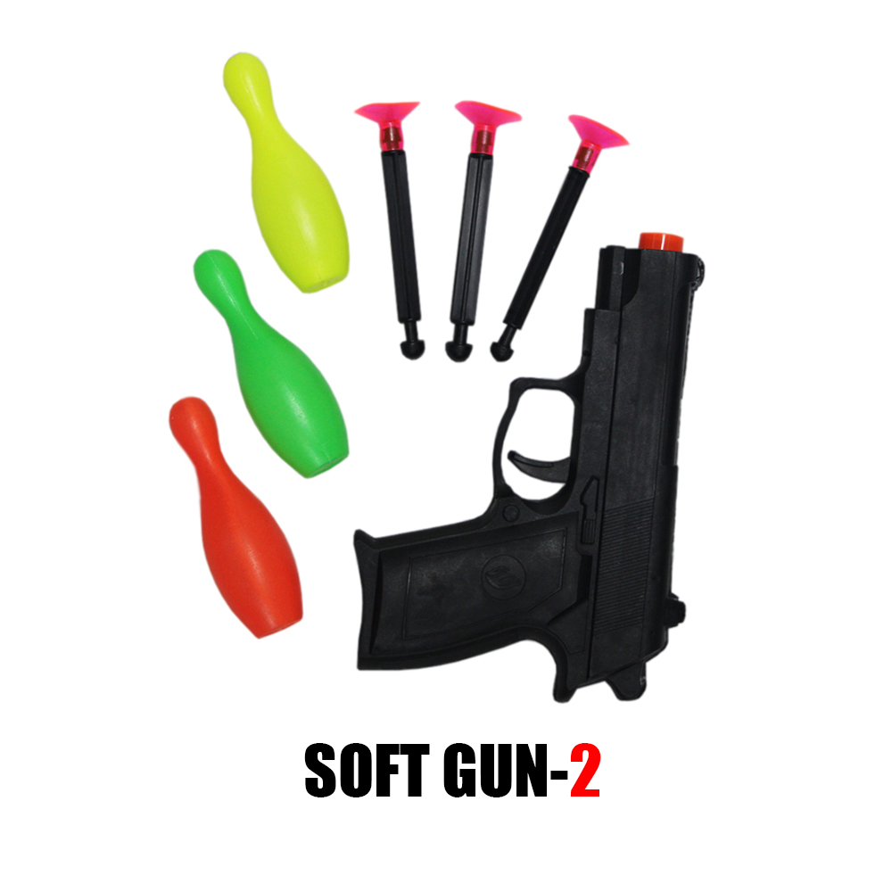 SOFT GUN TOY GUN GAME SET Lazada PH