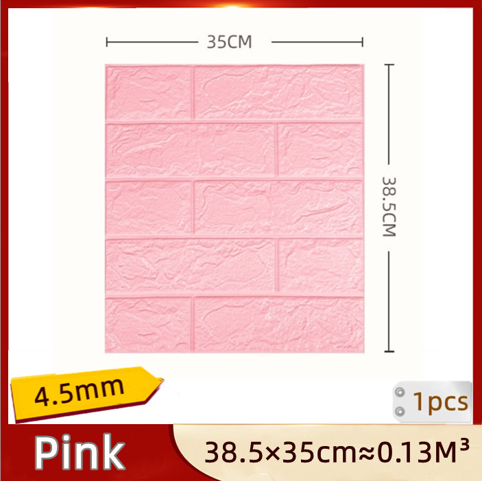 5pcs wallpaper 3d sticker waterproof foam room design Lazada PH