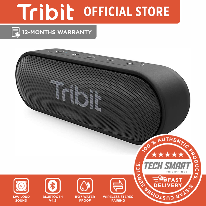 Tribit XSound Go Bluetooth Speaker with 16W Loud Sound  Rich Bass, 24H  Playtime, IPX7 Waterproof, Wireless Stereo Pairing, USB-C, Portable  Wireless Speaker for Home, Outdoors, Travel (Upgraded) Lazada PH
