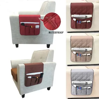 Gongruoqiushan 5 Pocket Sofa Armrest Organizer Bag Couch Chair Tv