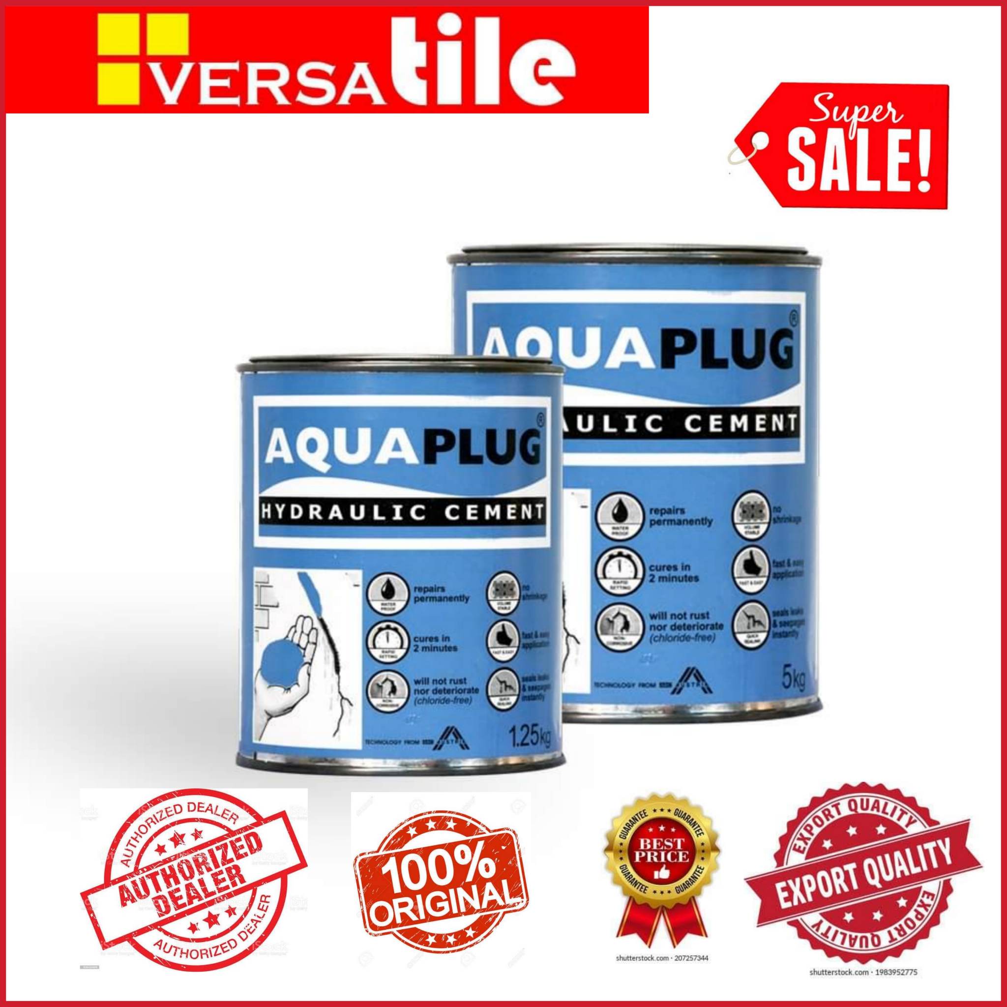 ABC Aqua Plug Hydraulic Plug 1.25kg Lazada PH