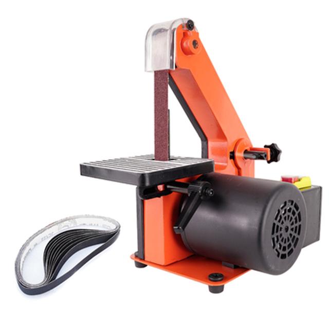 300W Electric Vertical Belt Sander Wood DIY Electric Mini Belt Sander