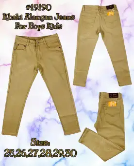 19190 Khaki Jeans Alangan For Kids Boys 