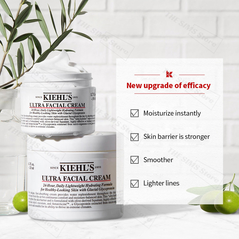 Kiehl's Ultra Facial Cream 24Hour Daily Moisturizer 50ml Moisturizing