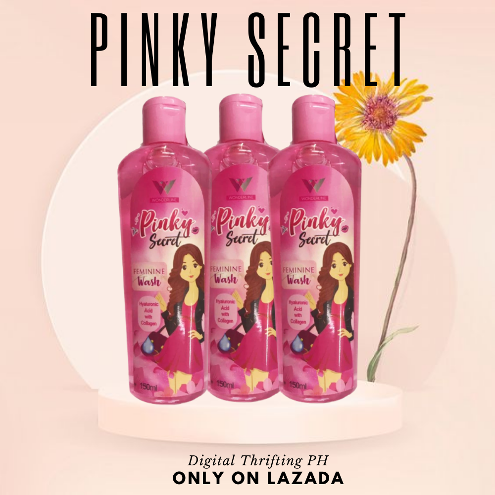 SET OF 3 Pinky Secret Feminine Wash Best For Women, Whitening