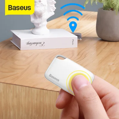 Baseus Mini Intelligent Anti-lost Alarm Tracker Wireless Smart Key Finder GPS Locator Child Bag Wallet Finder Bluetooth Anti-loss Alarm Tag For Phone Key Bag Ipad