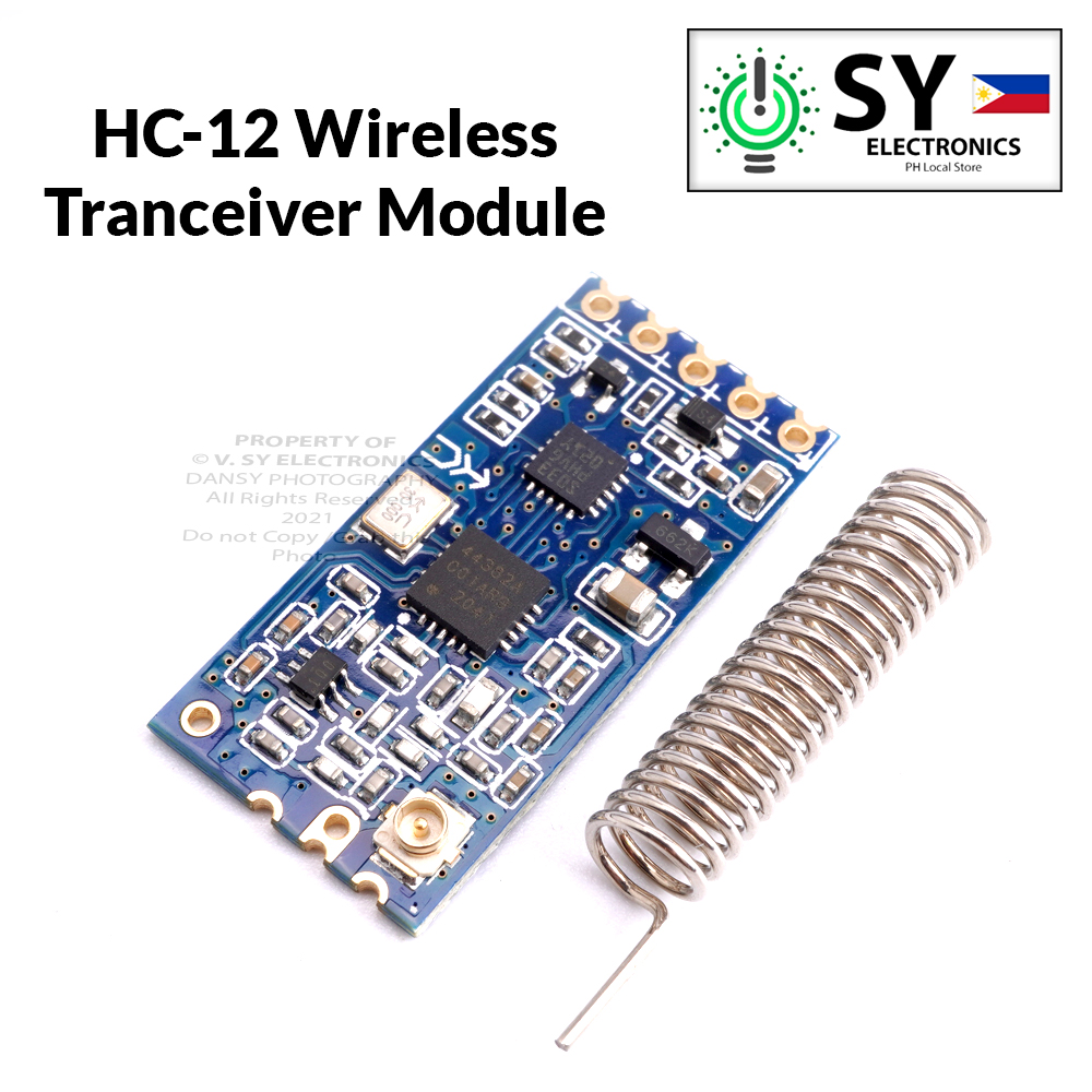 HC12 SI4463 Wireless Transceiver Microcontroller Serial Module Board