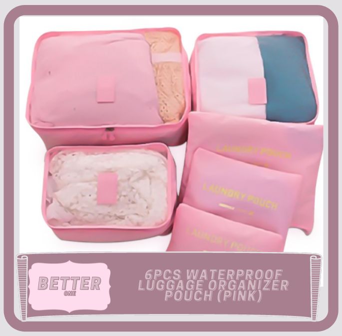 Better One 6 in 1 Secret Pouch Travel Organizer Set Lazada PH