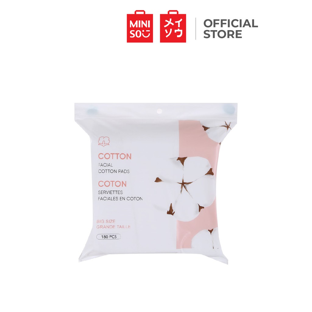 Miniso Facial cotton pads 180 count Lazada PH