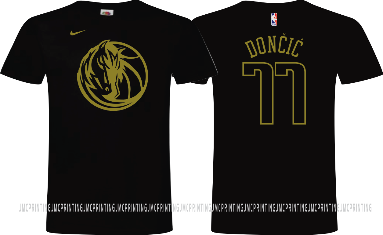 NBA Dallas Mavericks Black & Gold #77 Jersey,Dallas Mavericks