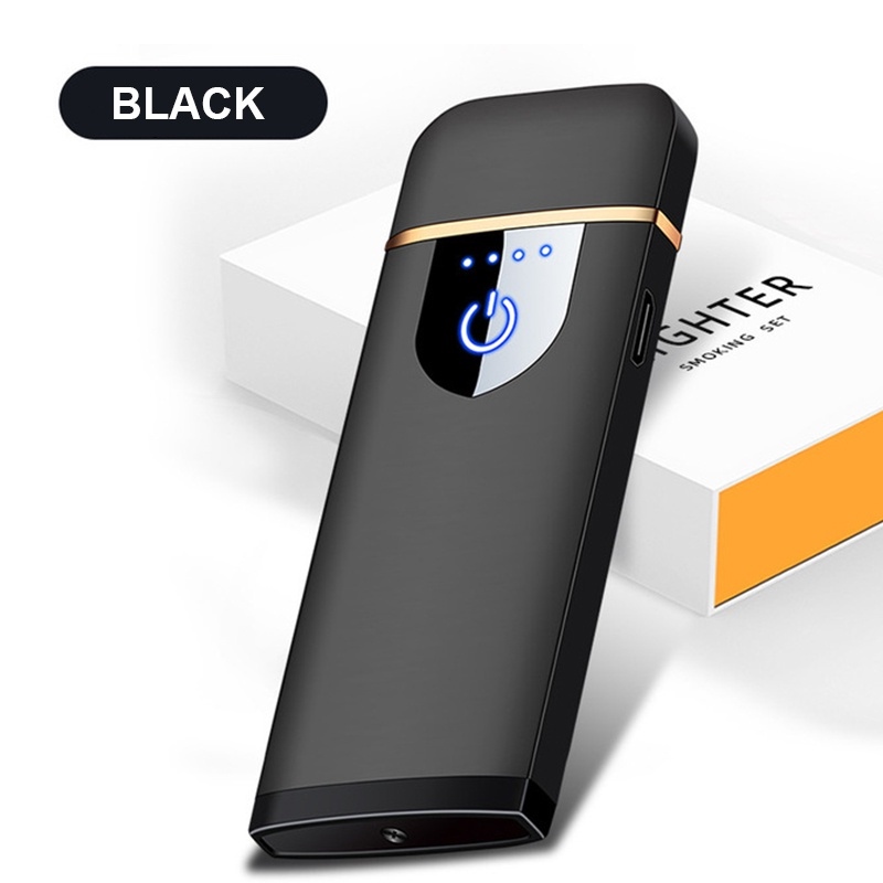 Touch Sensor Lighter USB Rechargeable Electric Cigarette Lighter