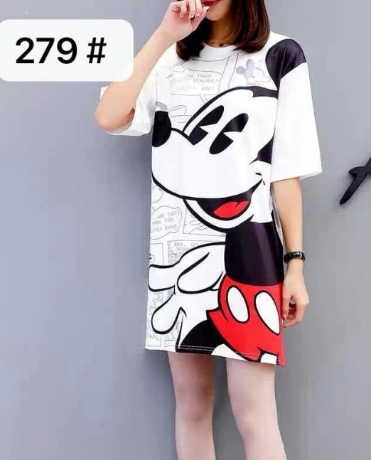 t shirt loose dress