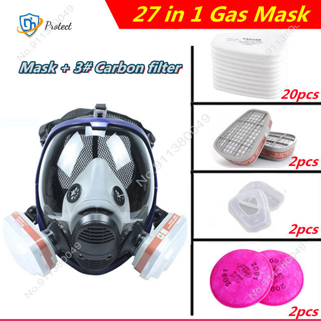 Chemical 6800 1517 in 1 gas dust respirator paint insecticide spray